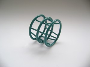 Cage ring made of recuperated copper